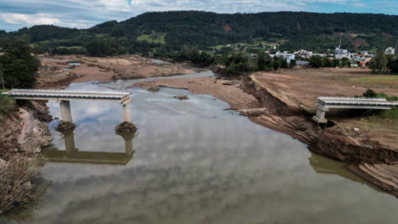 Fortes temporais causaram o extravasamento do Rio Forqueta