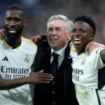 Ancelotti e Vini Jr.