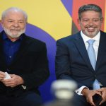 Lula e Lira em cerimônia