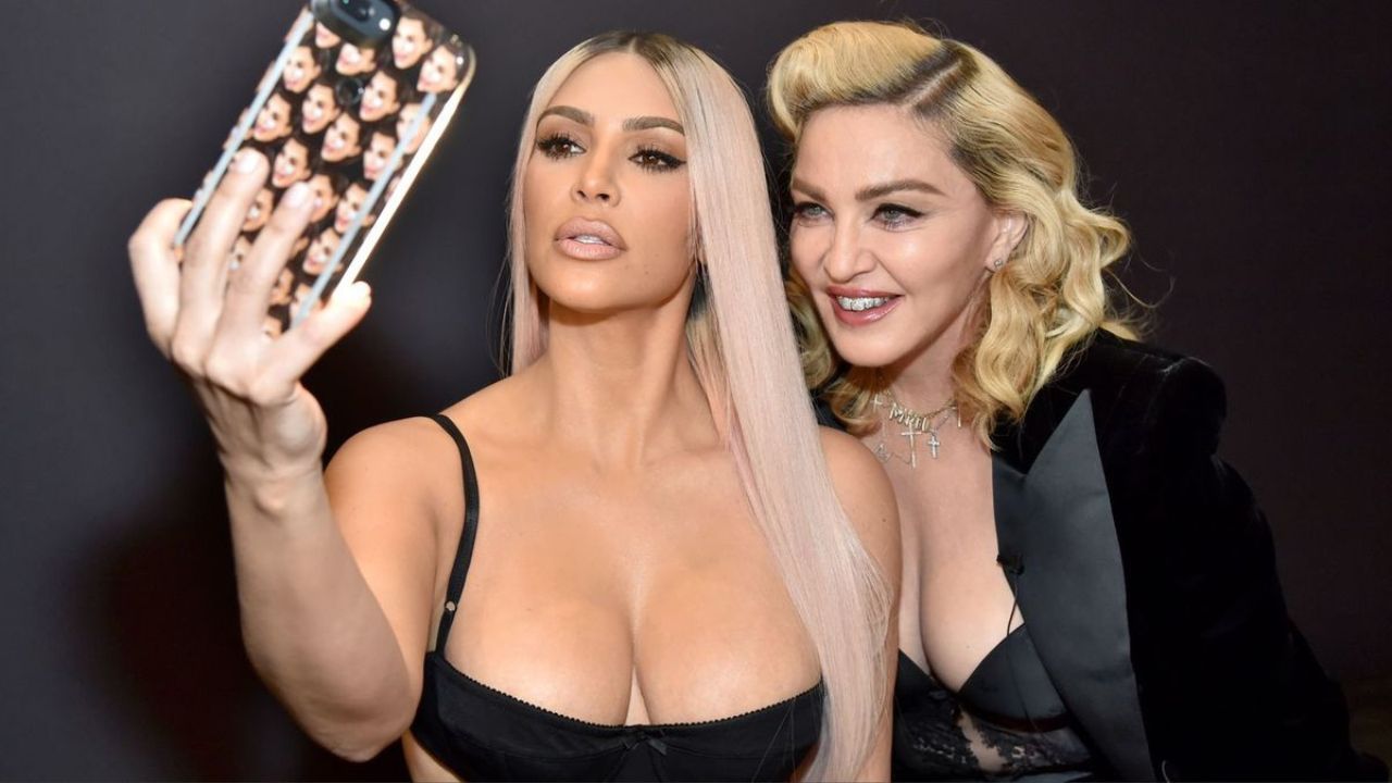 Kim Kardashian e Madonna