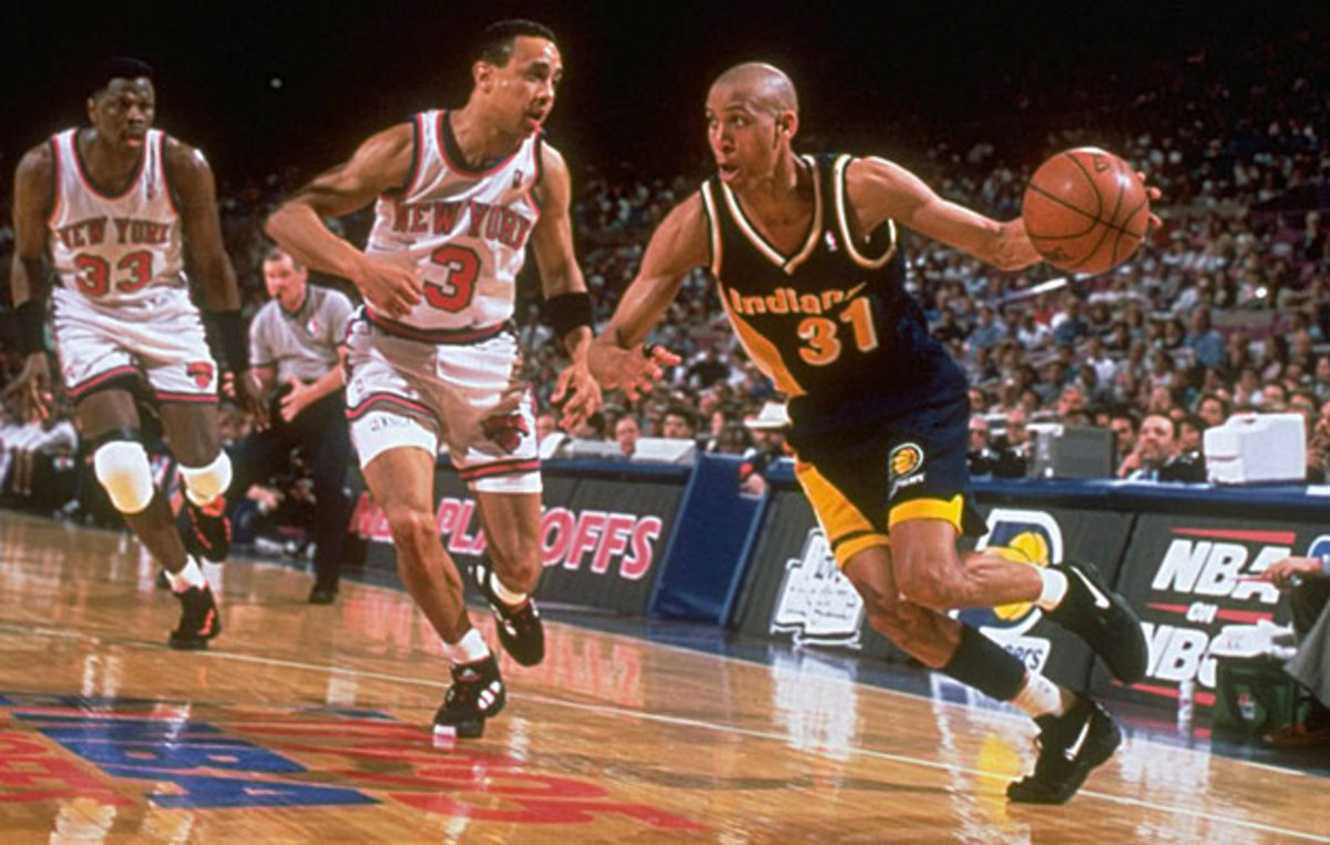 Reggie Miller contra Knicks na década de 90