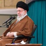 Ali Khamenei em pronunciamento de 2023