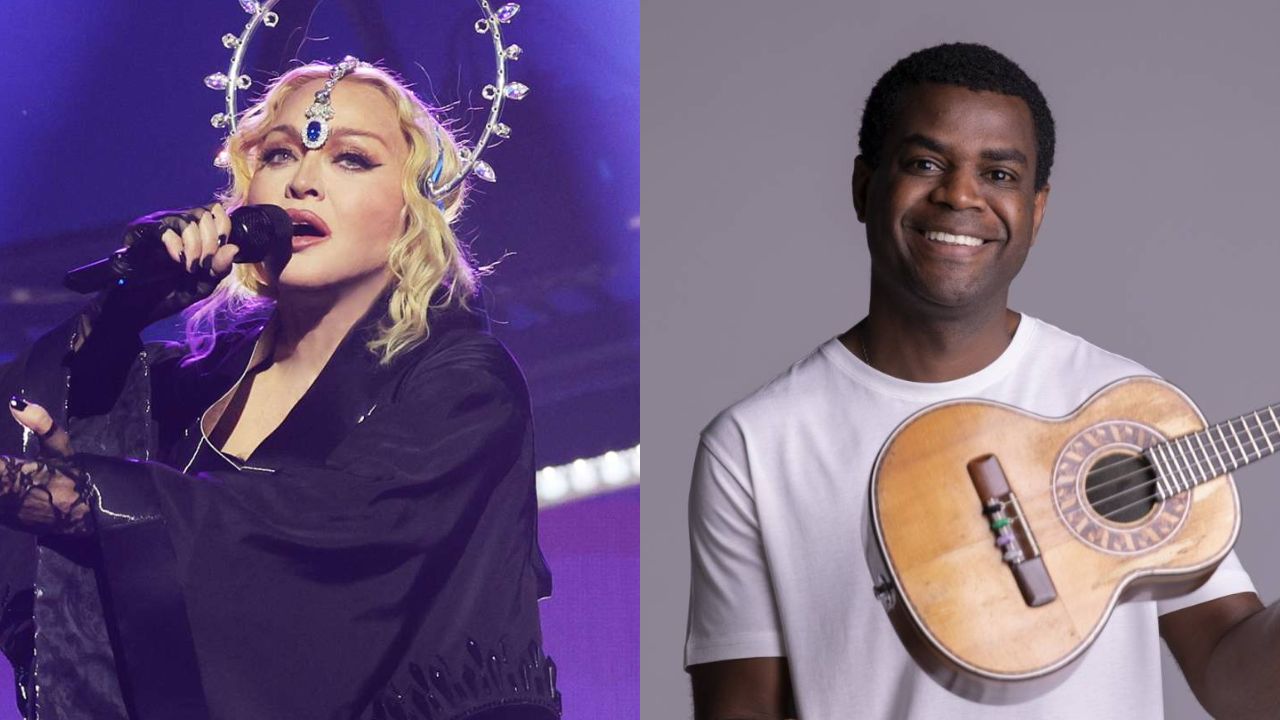 Madonna será acompanhada por bateria de samba e Pretinho da Serrinha no último show da “The Celebration Tour”