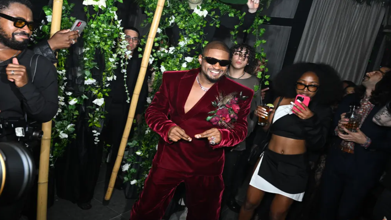 Usher com relógio mais caro do evento Met Gala 2024