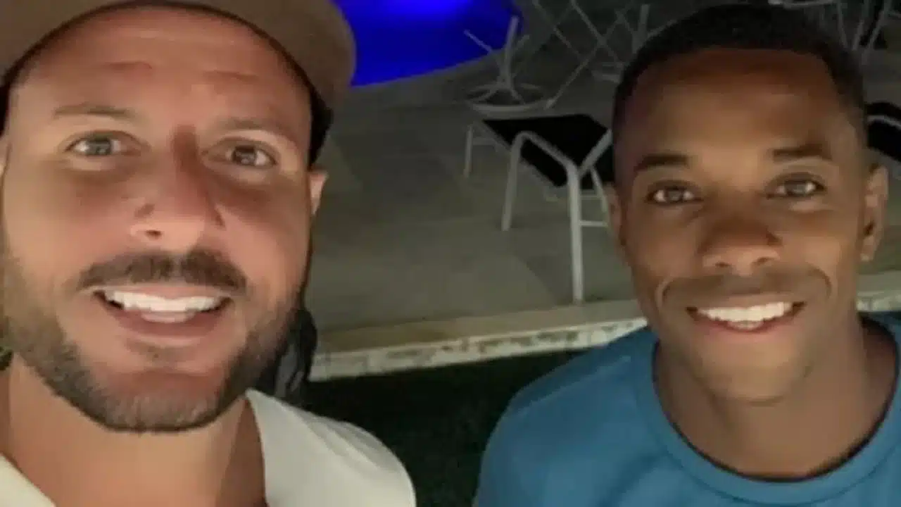 Rodrigo Falco e Robinho