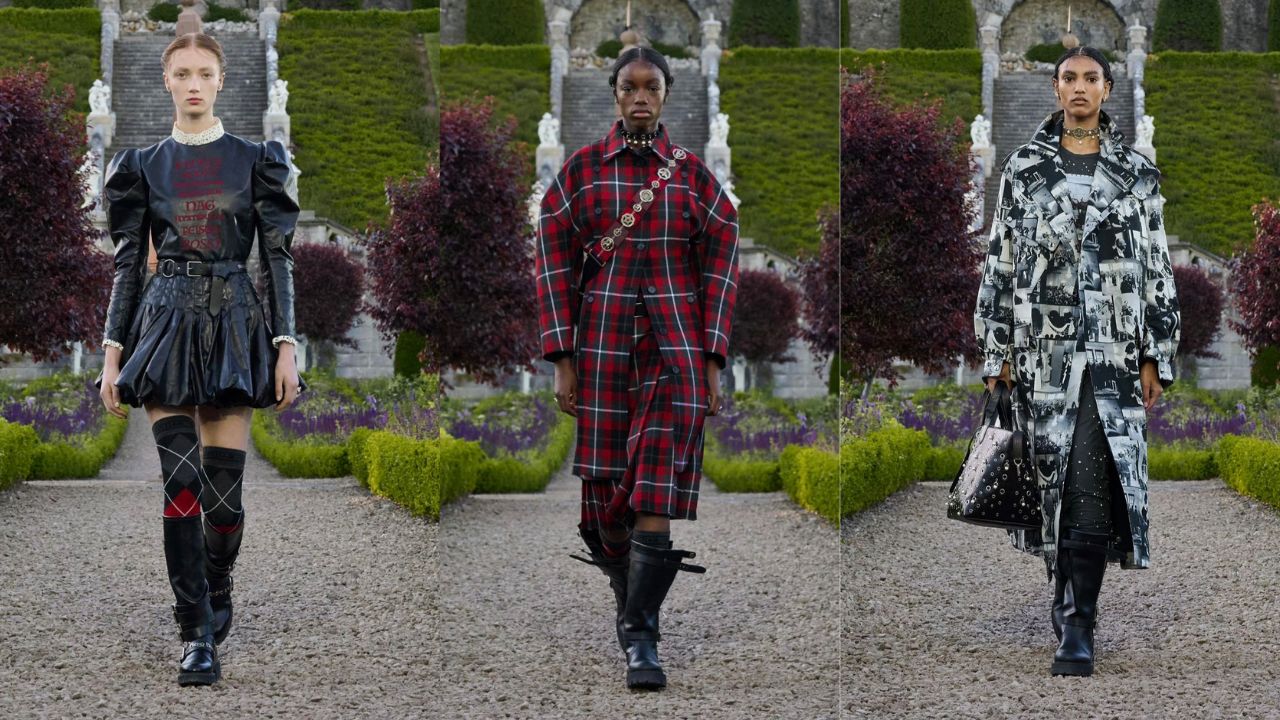 Beleza Medieval e leveza marcam desfile da Dior Cruise para coleção de 2025