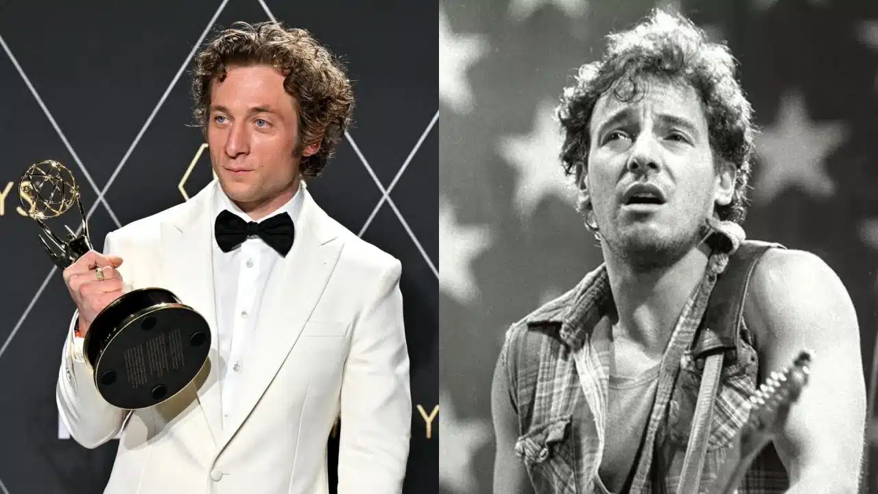 Jeremy Allen White e Bruce Springsteen