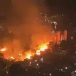 Incêndio atinge comunidade na Zona Sul de São Paulo