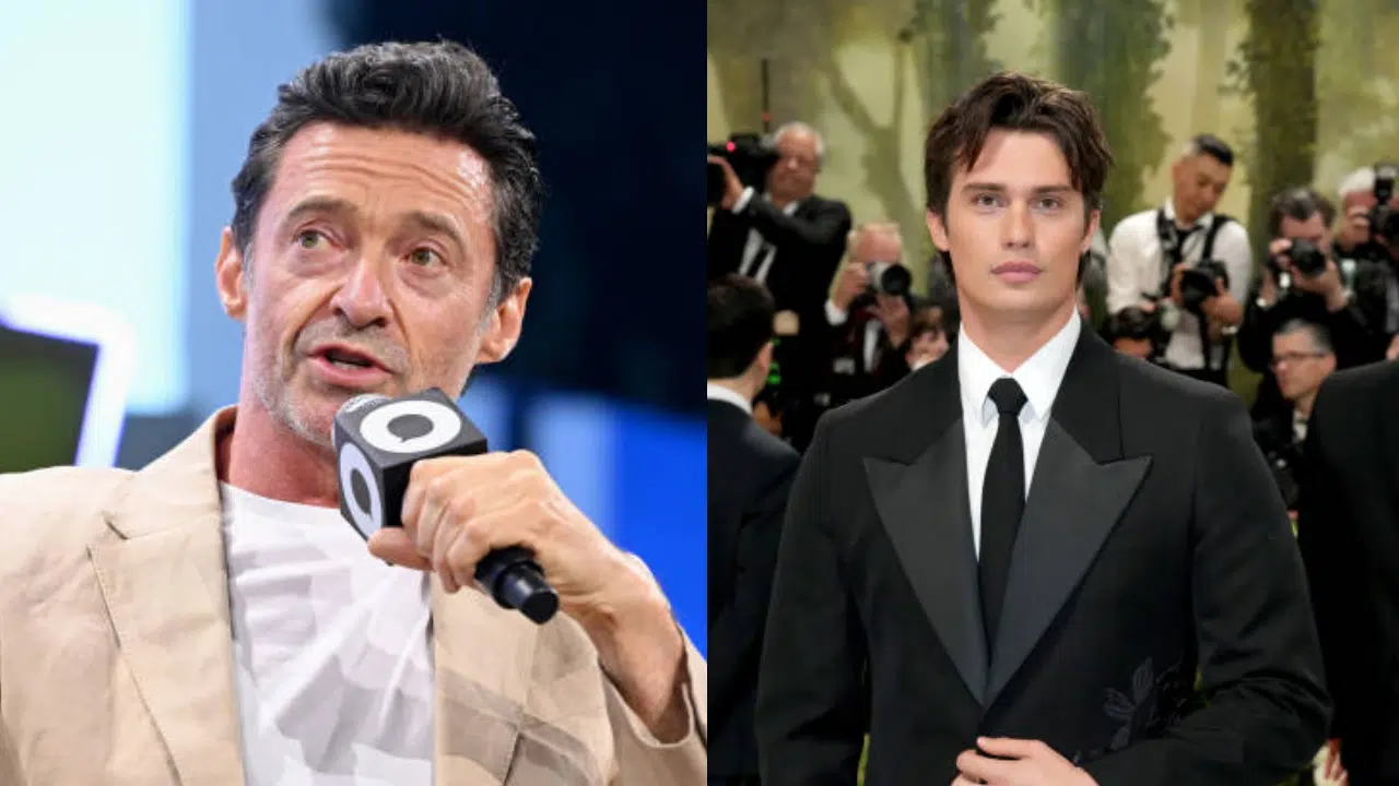 Hugh Jackman e Nicholas Galitzine estão confirmados na produção (Reprodução/Noam Galai/Jeff Kravitz/FilmMagic/Getty Images)