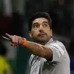 Abel Ferreira durante jogo contra o Vasco