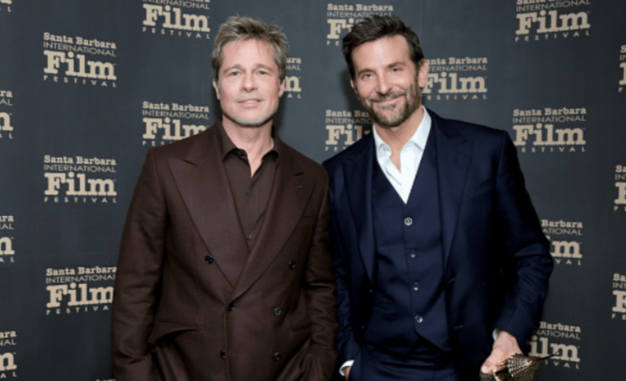 Brad Pitt e Bradley Cooper se apoiam na sobriedade