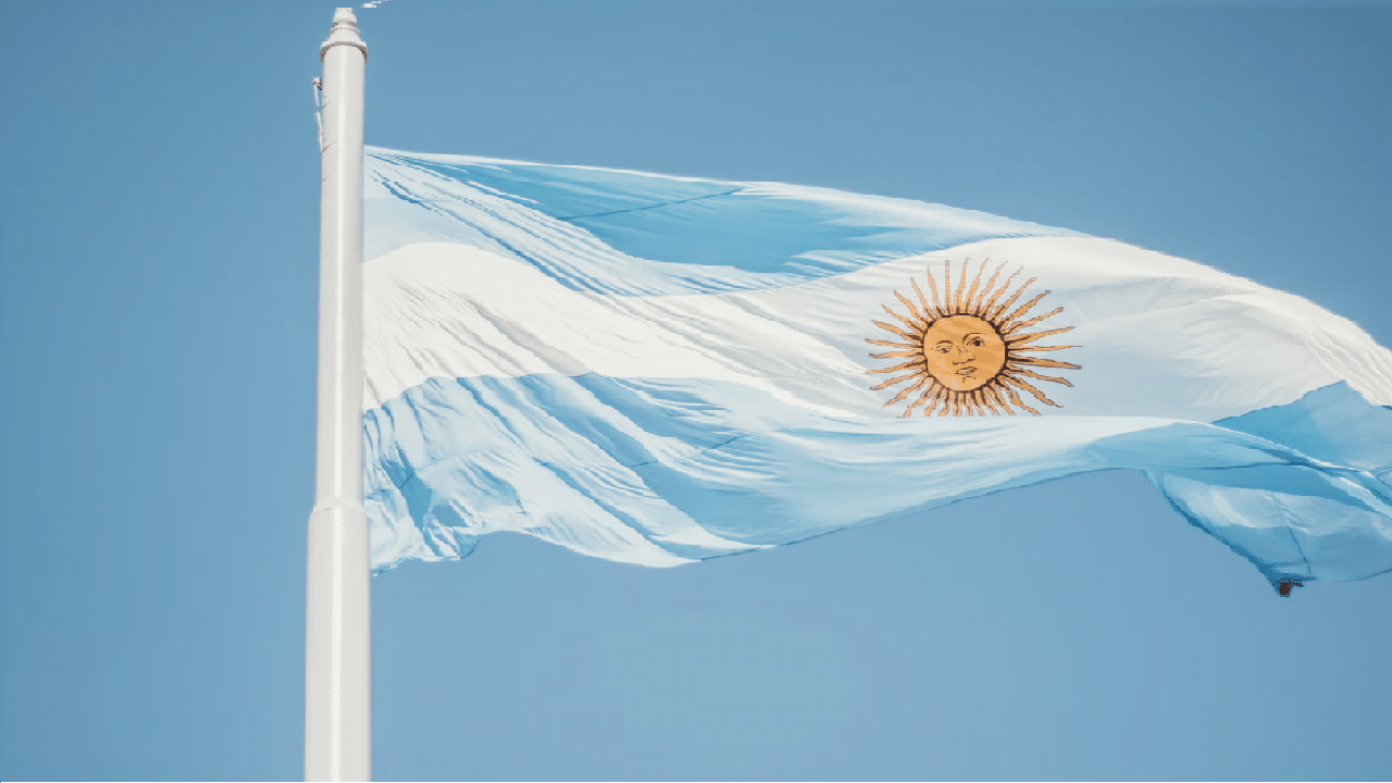 bandeira da argentina