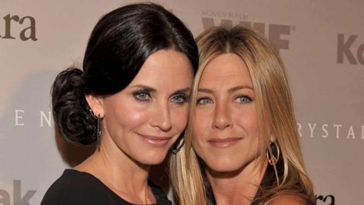 Courteney Cox e Jennifer Aniston