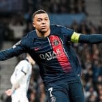 Mbappé em jogo pelo Paris Saint-Germain