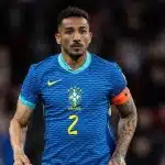 Danilo em jogo pela seleção brasileira