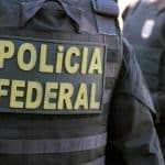 Policia Federal durante operação