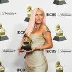 Karol G no 66º GRAMMY Awards 2024 em Los Angeles