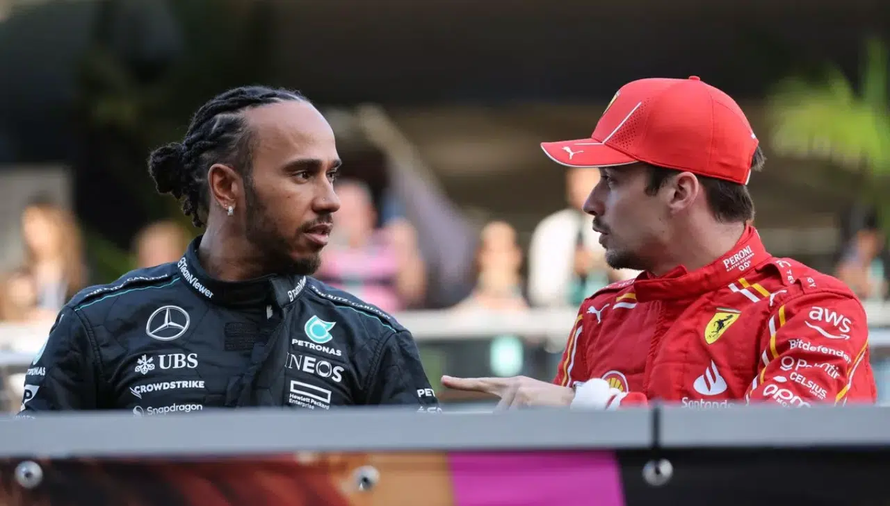 leclerc e hamilton