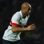 Lucas Moura durante Internacional x São Paulo