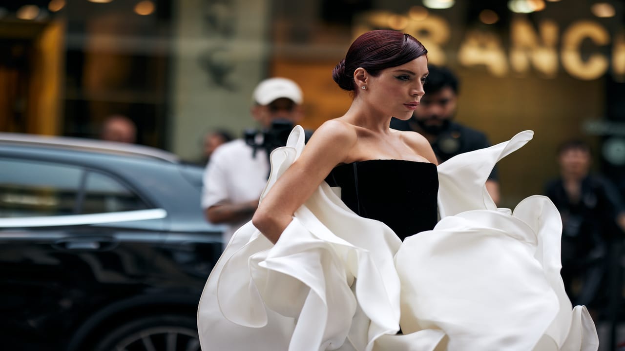 Street style na semana de moda de Paris