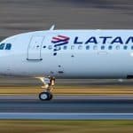 Boeing da Latam teve um tail strike