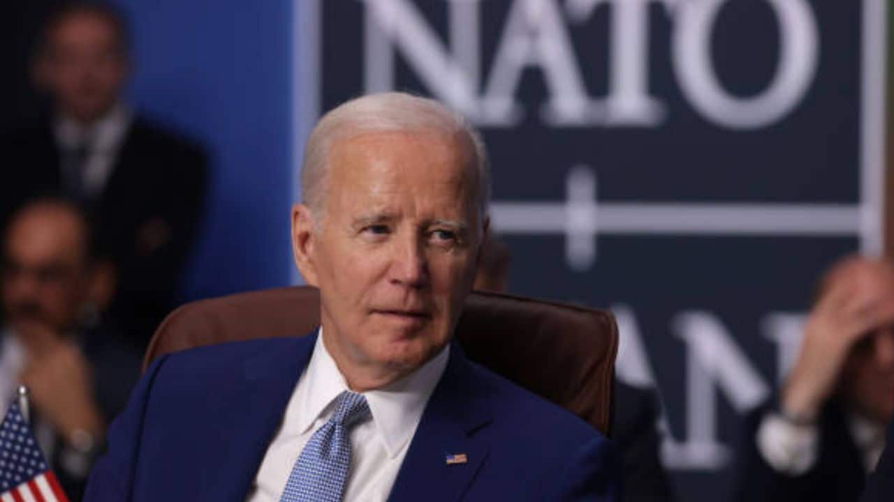 Biden discursa na Otan