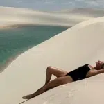 Gisele Bündchen nos Lençóis Maranhenses