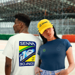 Divulgação de nova coleção entre Senna e COB