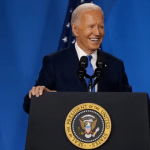 Biden reafirma sua candidatura à presidência dos EUA em coletiva de imprensa