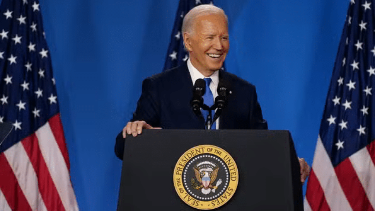 Biden reafirma sua candidatura à presidência dos EUA em coletiva de imprensa