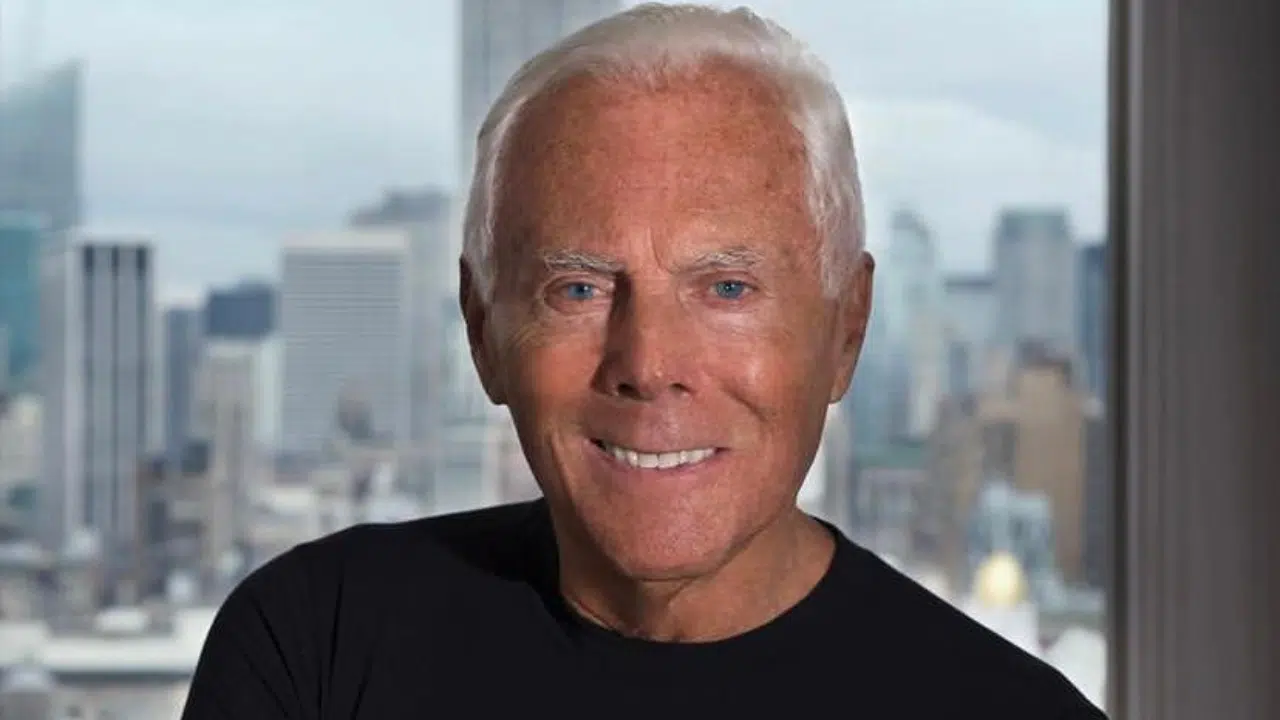 O pioneirismo da moda, Giorgio Armani.