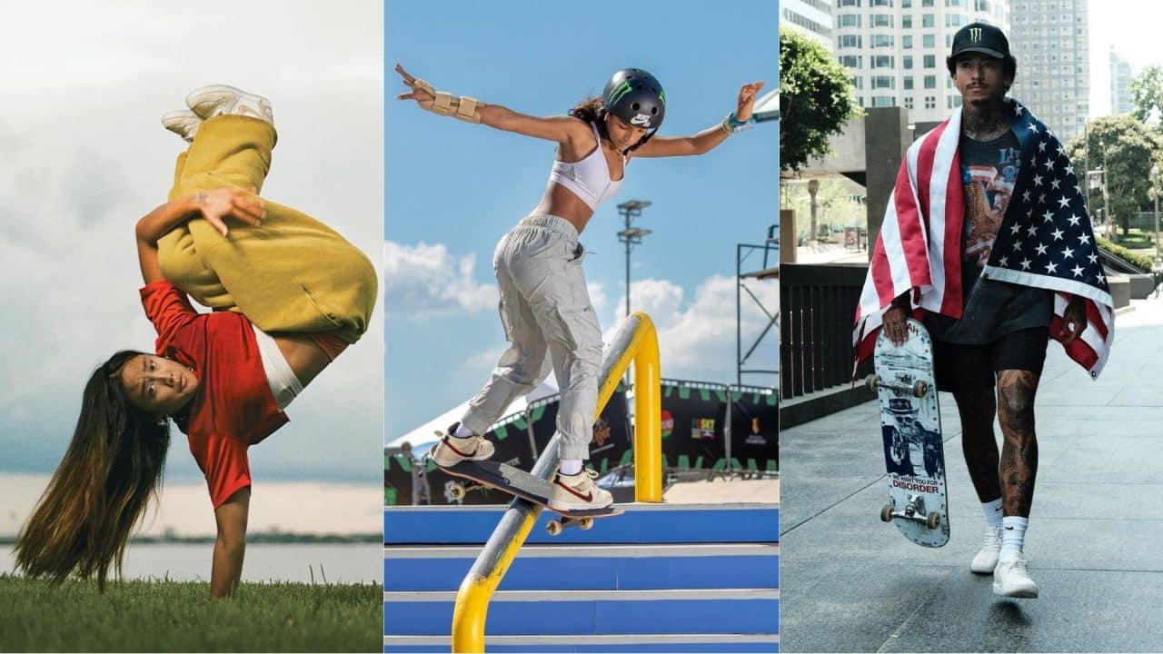 Logan Edra, Rayssa Leal e Nyjah Huston