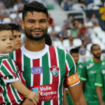 Gum em partida pelo Fluminense