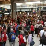 Estação de trem em Paris