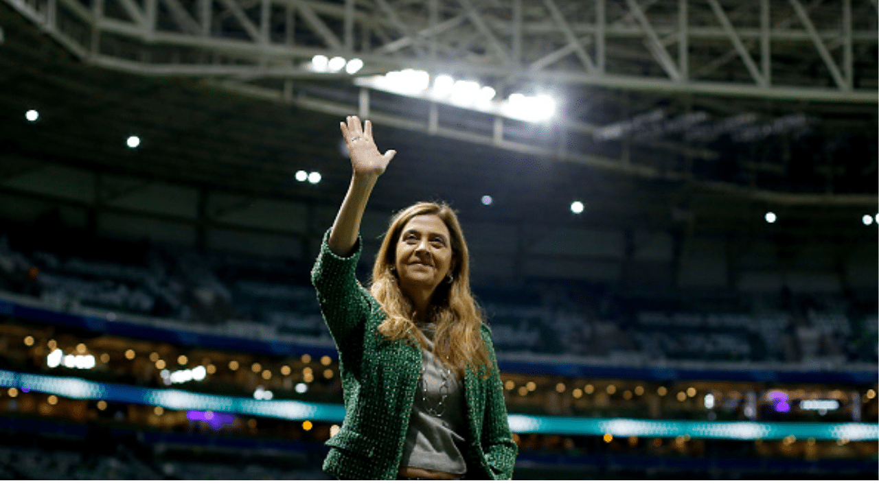 Leila Pereira presidente do Palmeiras