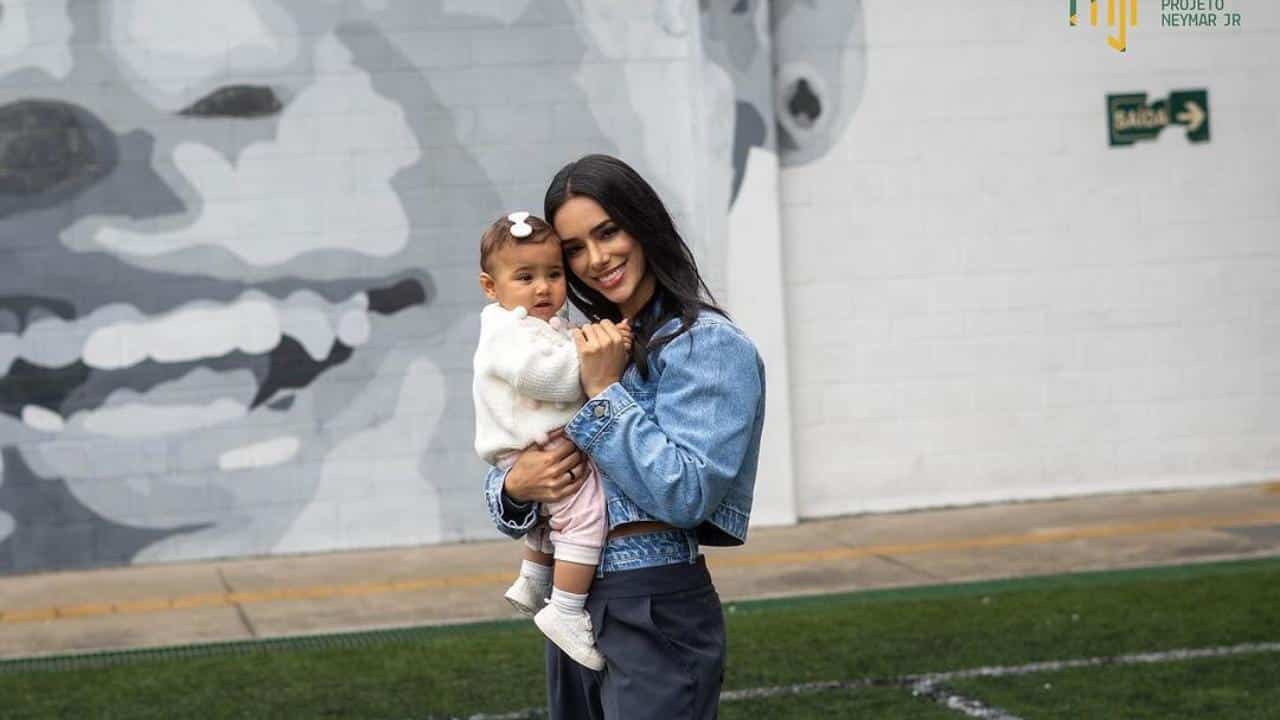 Bruna e Mavie no Instituto Neymar