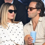 Tom e Margot juntos no Wimbledon Championships