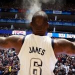 LeBron James, destaque da partida