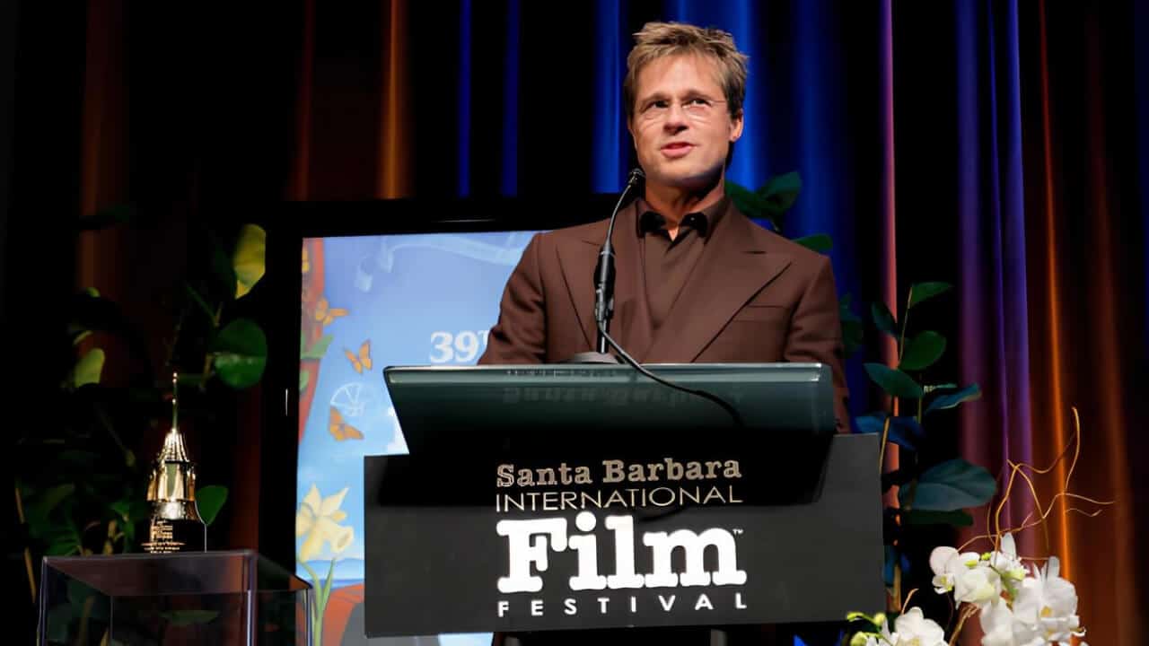 Brad Pitt no Santa Barbara International Film Festival 2024