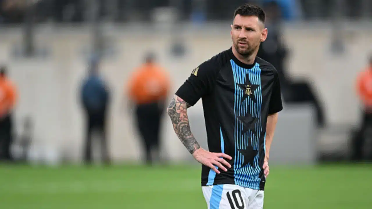 Messi durante semifinal da Copa América contra o Canadá