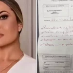 Foto destaque: Grazielly Barbosa e uma receita falsificada (Reprodução: Foto/G1/TV Globo)