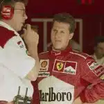 Michael Schumacher quando pilotava na Formula 1