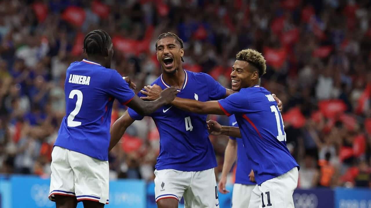 França vence na estreia do futebol nas Olimpíadas de Paris