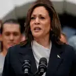 Kamala Harris em campanha