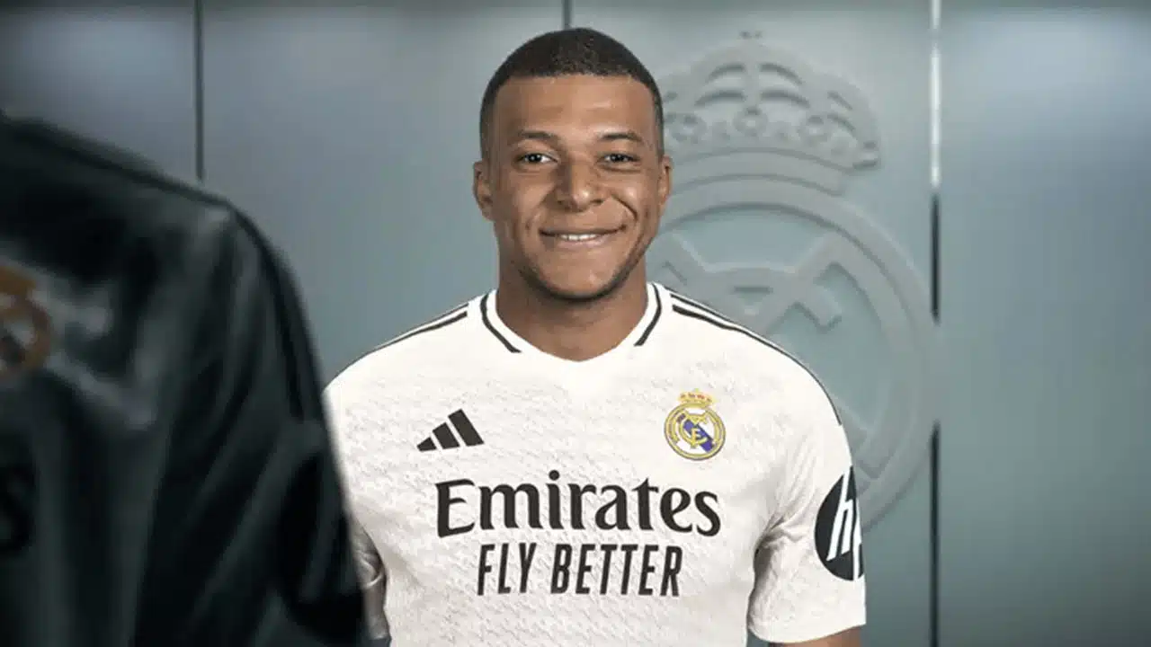 Mbappé é o novo camisa 9 do Real Madrid