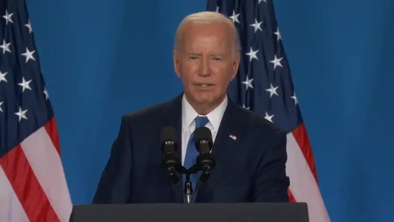 Presidente Joe Biden em coletiva 11/07