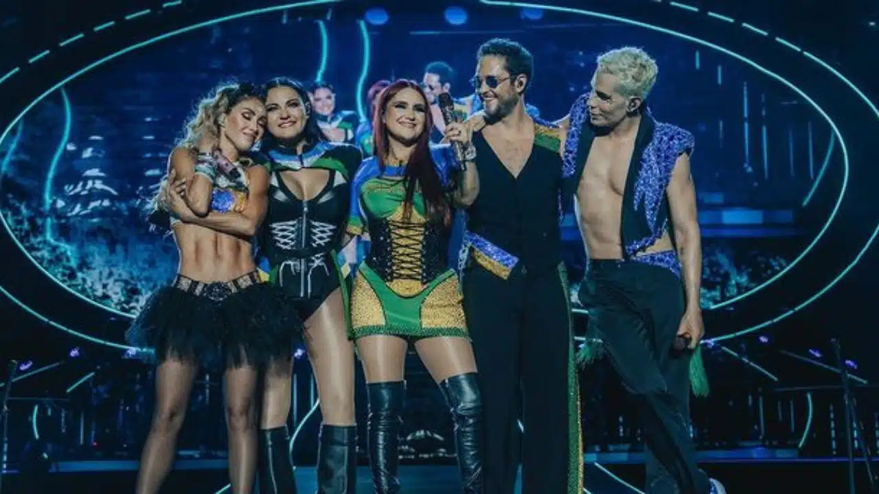 RBD durante uma apresentação no Brasil