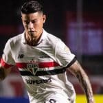 James Rodríguez em jogo do São Paulo