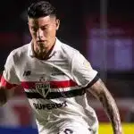 James Rodríguez em jogo do São Paulo