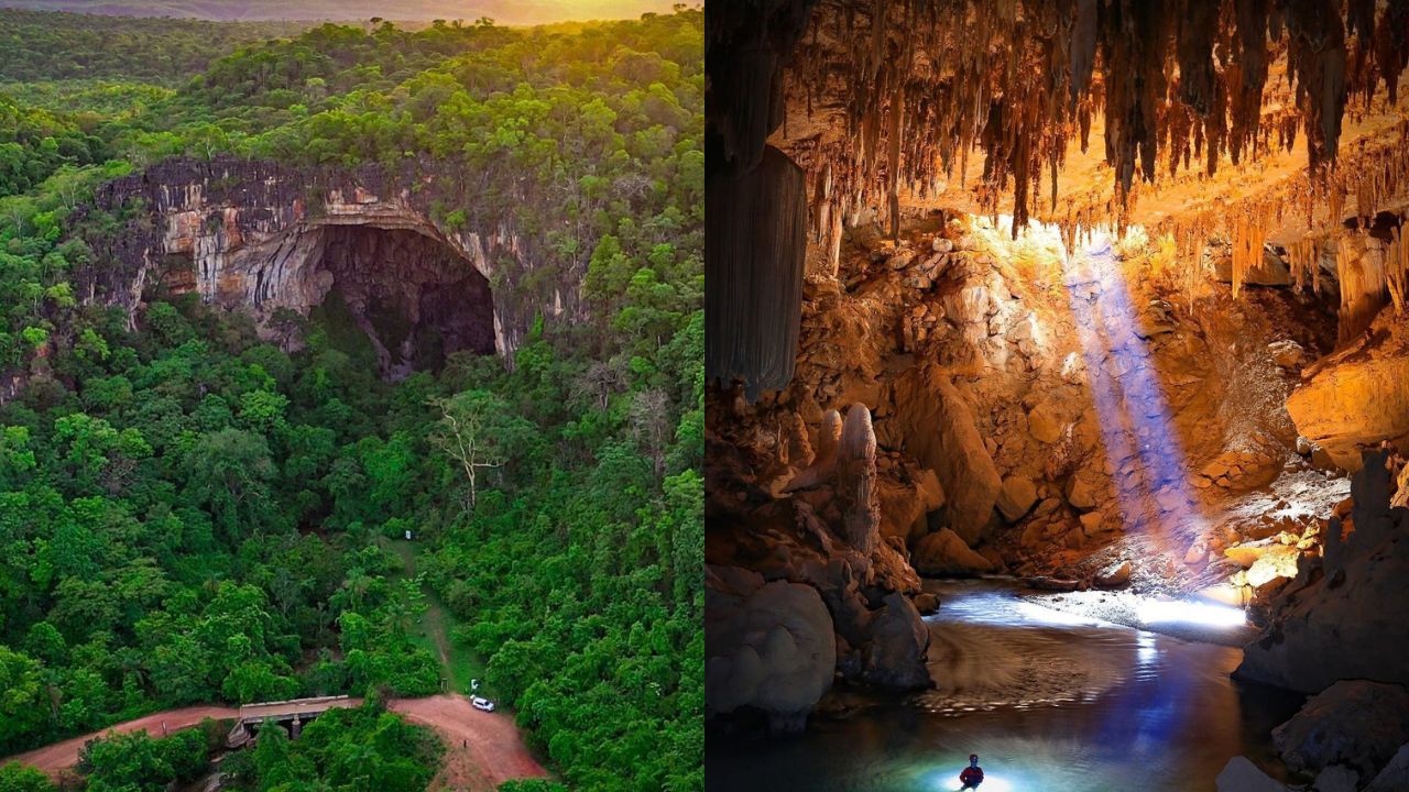 Caverna do Parque Estadual da Terra Ronca, em Goiás